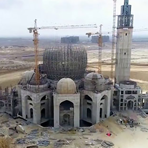 Complete Fabrication Work ( SS & MS ) of  Grand Mosque,                       Bahria Town, Karachi, Pakistan